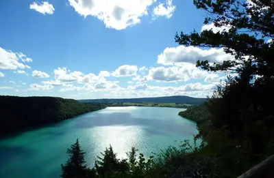 Paysage naturel près de la maison de vacances