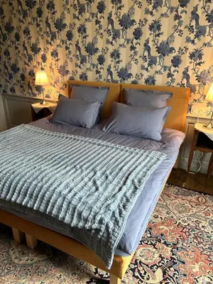 Un ou plusieurs lits dans un hébergement de l'établissement Château de Mauvilly