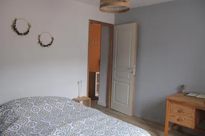 Un ou plusieurs lits dans un hébergement de l'établissement POLIGNY, appartement centre ville