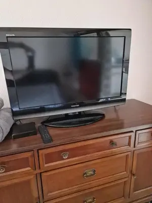 Télévision ou salle de divertissement dans l'établissement Appartement Le Dauphin
